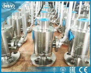 Enkeltblokk og utblødd kuleventil