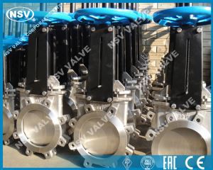 Knivportventil i rustfritt stål