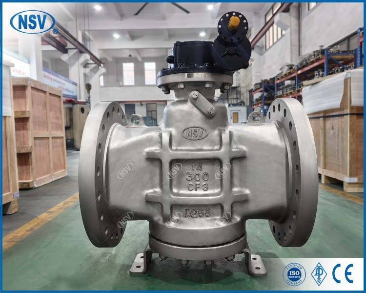 Lubricated Stainless Steel Plug Valve factory