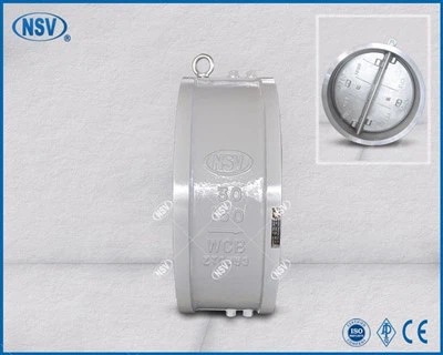 30" Wafer dobbeltplate tilbakeslagsventil