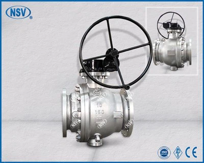 5A austenittisk legert stål smurt kuleventil