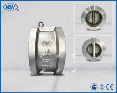 CF8 Dual Plate Wafer tilbakeslagsventil