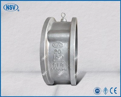 Wafer vippeskive tilbakeslagsventil